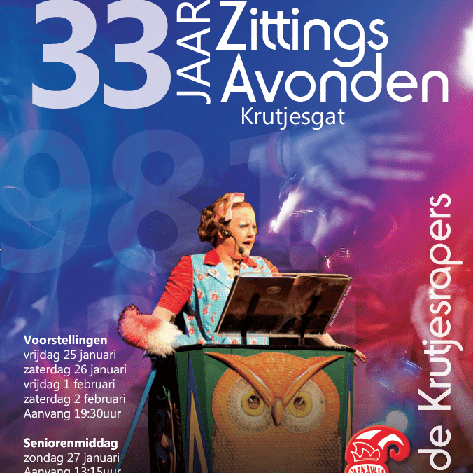 Zittingsavonden 2013 – de 33ste keer!