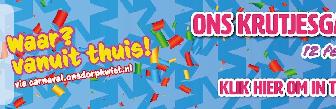 Ons Krutjesgat Kwist op 12 februari 2021