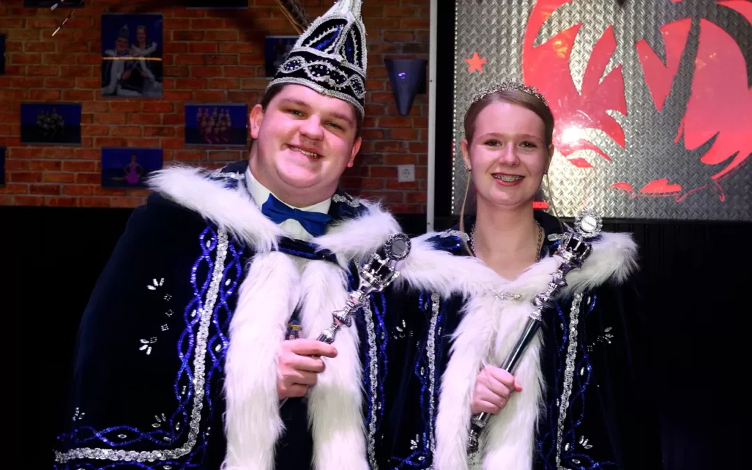 Receptie jeugdprins en -prinses