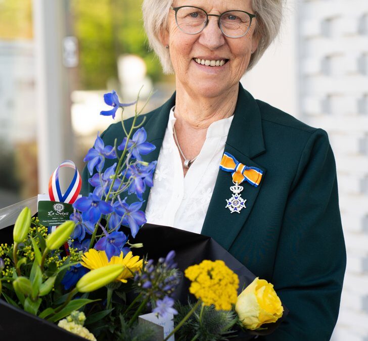 Koninklijke Onderscheiding voor Margareth Wijns‑Ramakers